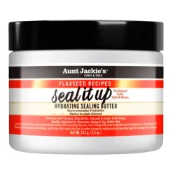 Aunt Jackie's Curls & Coils Flaxseed Recipes Seal it Up Hydrating Sealing Butter