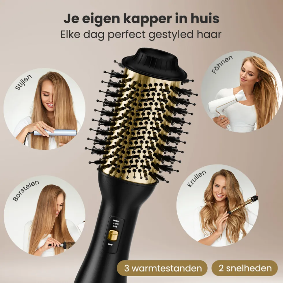 Auronic 4-in-1 Föhnborstel