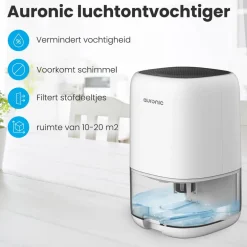Auronic Luchtontvochtiger 450mL per dag