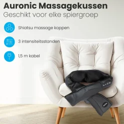 Auronic Shiatsu Massagekussen