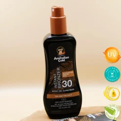Australian Gold Instant Bronzer SPF30 Zonnebrand Spray Gel