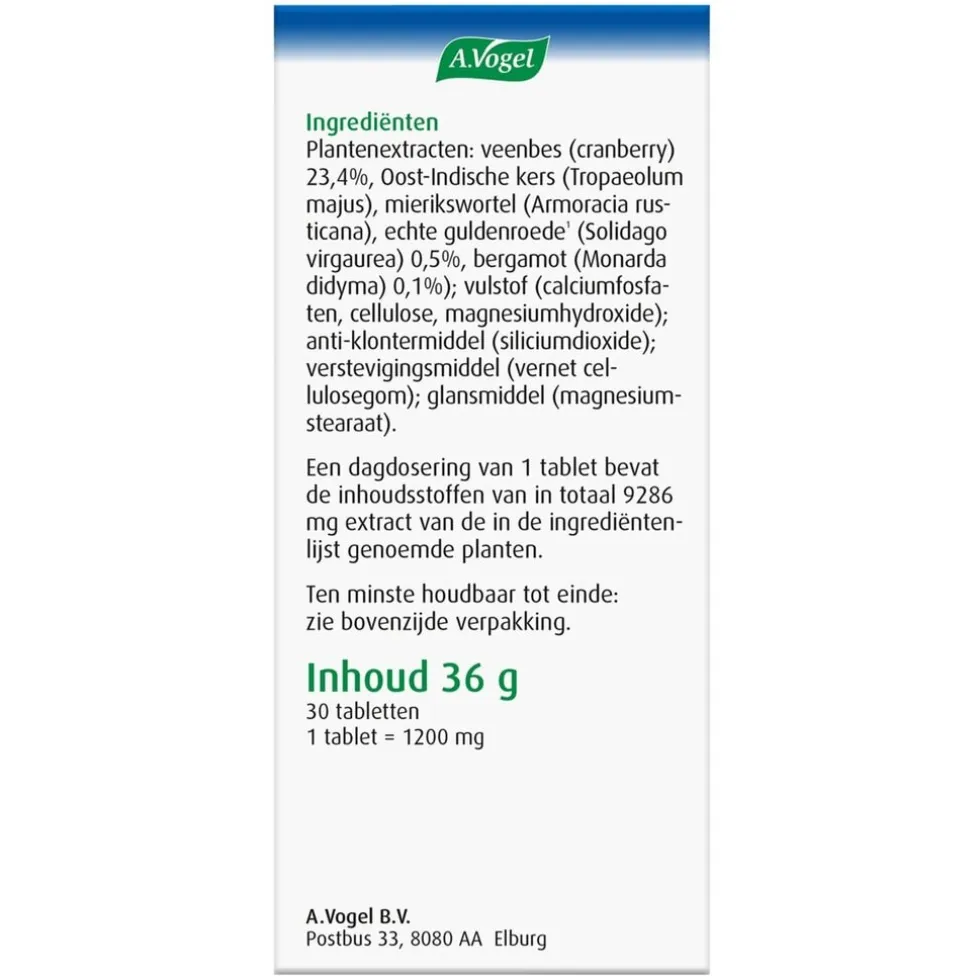 A.Vogel Cranberry Monarda Tabletten