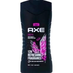 Axe Excite 3-In-1 Douchegel en Shampoo