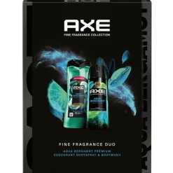 Axe Fine Fragrance Aqua Bergamot Bodyspray & Bodywash Duo