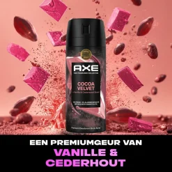 Axe Fine Fragrance Cocoa Velvet Deodorant Bodyspray