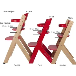 Babygo Family Grey Meegroei Kinderstoel