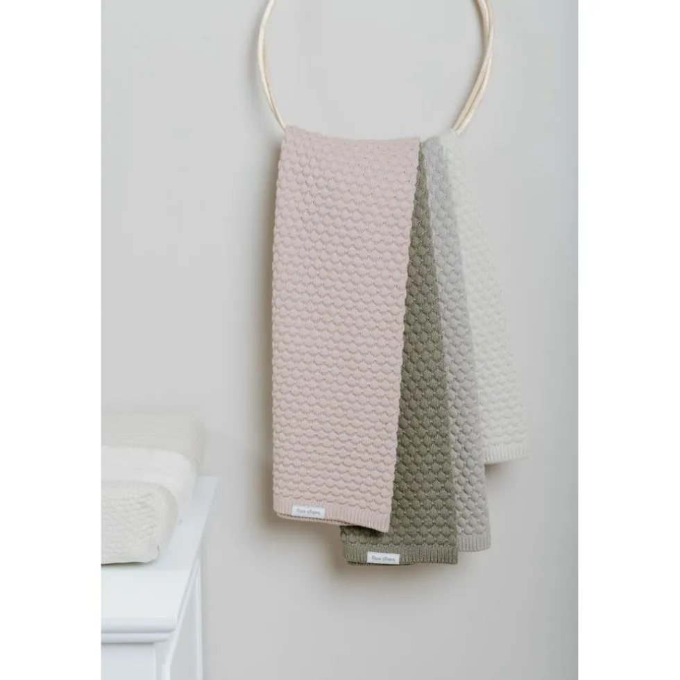 Baby's Only Ledikant Deken Sky Chunky Oud Roze 100 x 135 cm