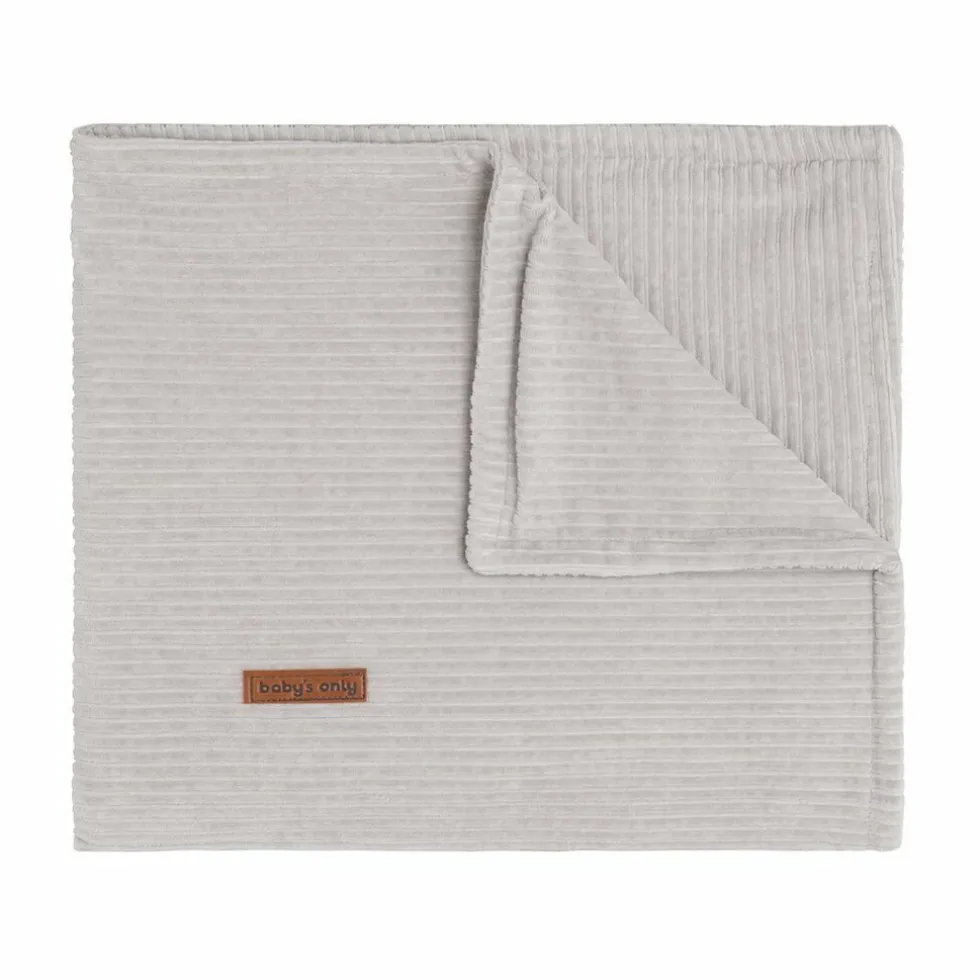 Baby's Only Ledikantdeken Sense Kiezel 100x135 cm