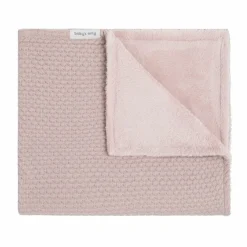Baby's Only Wiegdeken Teddy Sky Oud Roze 70 x 95 cm