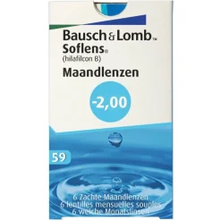 Bausch & Lomb -2.00 Maandlenzen
