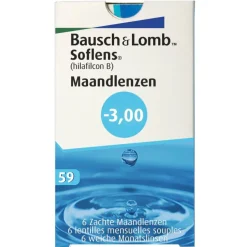 Bausch & Lomb -3.00 Maandlenzen