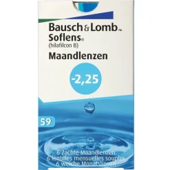 Bausch & Lomb -2.25 Maandlenzen