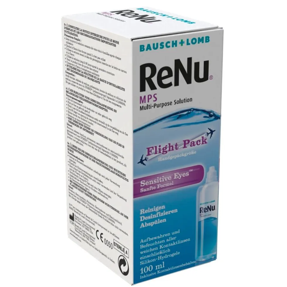 Bausch & Lomb ReNu MPS Sensitive Eyes Flightpack