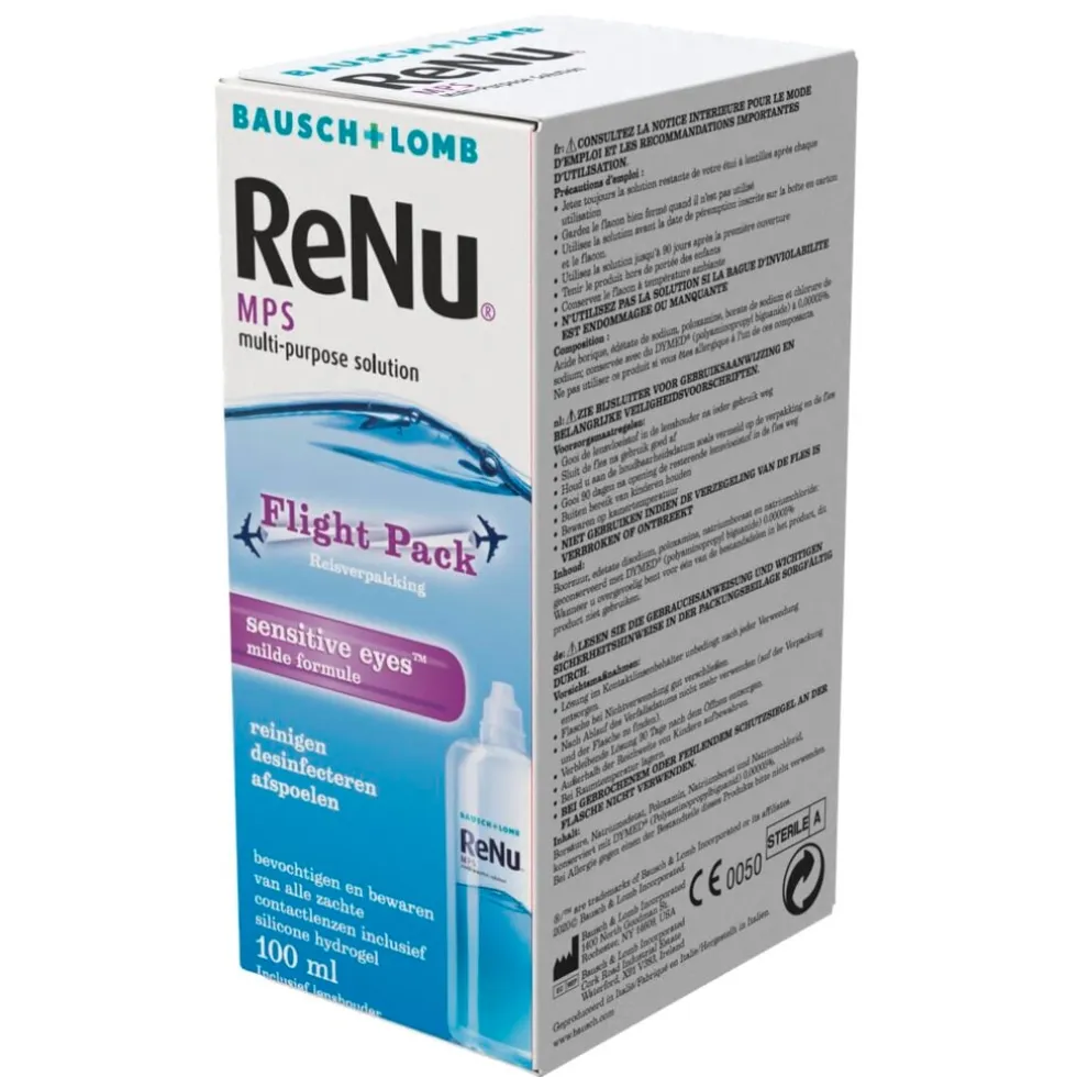 Bausch & Lomb ReNu MPS Sensitive Eyes Flightpack