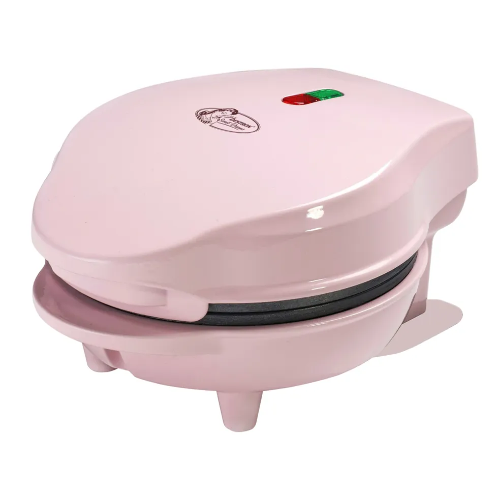 Bestron Mini Wafelijzer 550W Roze