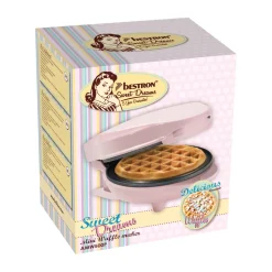 Bestron Mini Wafelijzer 550W Roze