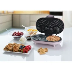 Bestron Wafelijzer ADWM1000P Roze