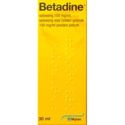 Betadine Oplossing met 100mg/ml Povidon Jodium
