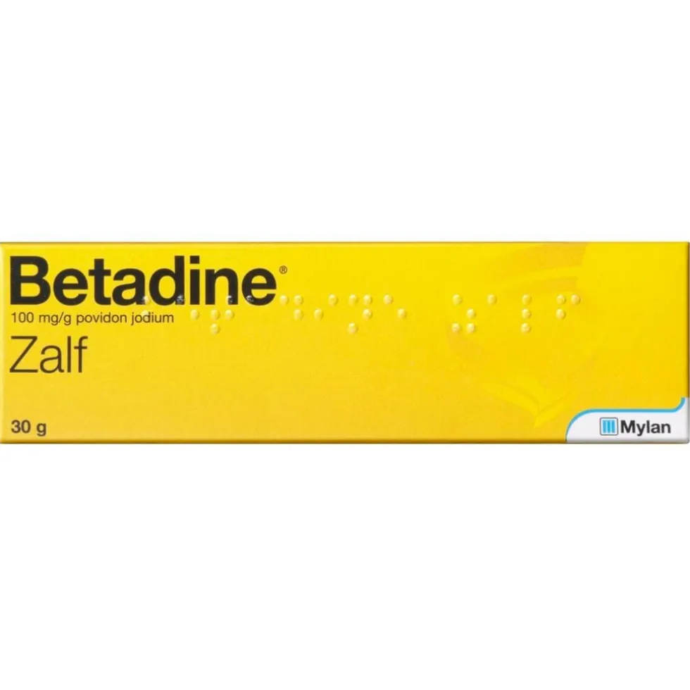 Betadine Zalf met 100mg/ml Povidon Jodium