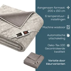 Beurer HD 150 XXL Nordic Taupe Warmtekussen
