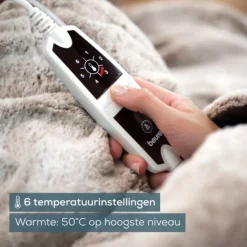 Beurer HD 150 XXL Nordic Taupe Warmtekussen