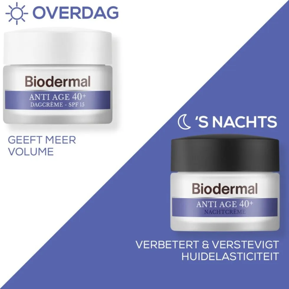 Biodermal Anti Age 40+ Nachtcrème
