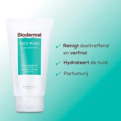 Biodermal Face Wash Gezichtsreiniging voor alle Huidtypen