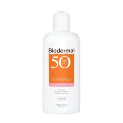 Biodermal Gevoelige Huid SPF50 Zonnemelk