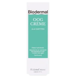 Biodermal Oogcrème voor alle Huidtypen