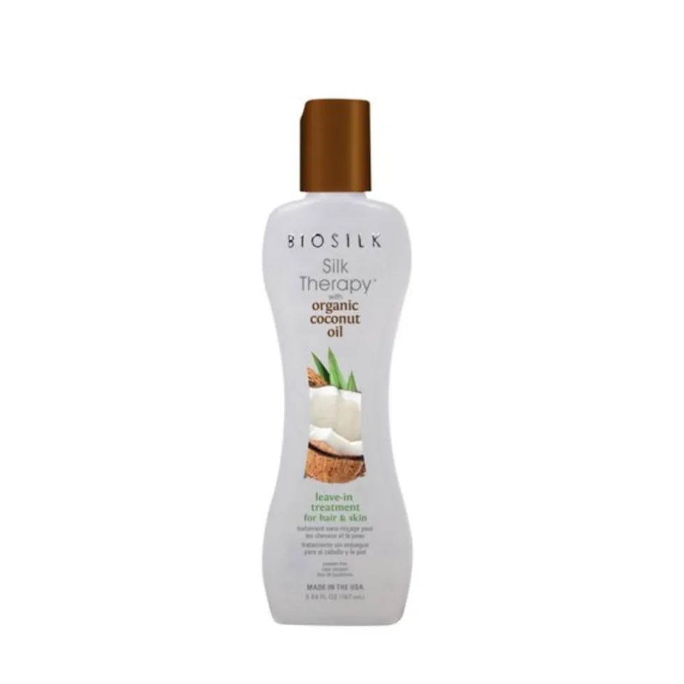 Biosilk Silk Therapy with Coconut Oil Leave in Treatment