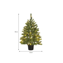 Black Box Trees Kunstkerstboom verlicht