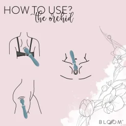 Bloom The Orchid Wand Vibrator