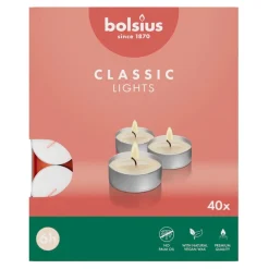 Bolsius Classic Lights 6-Uur Waxinelichtjes