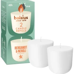 Bolsius Clean Light Bergamot & Neroli Navulling