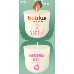 Bolsius Clean Light Gardenia & Fig Navulling