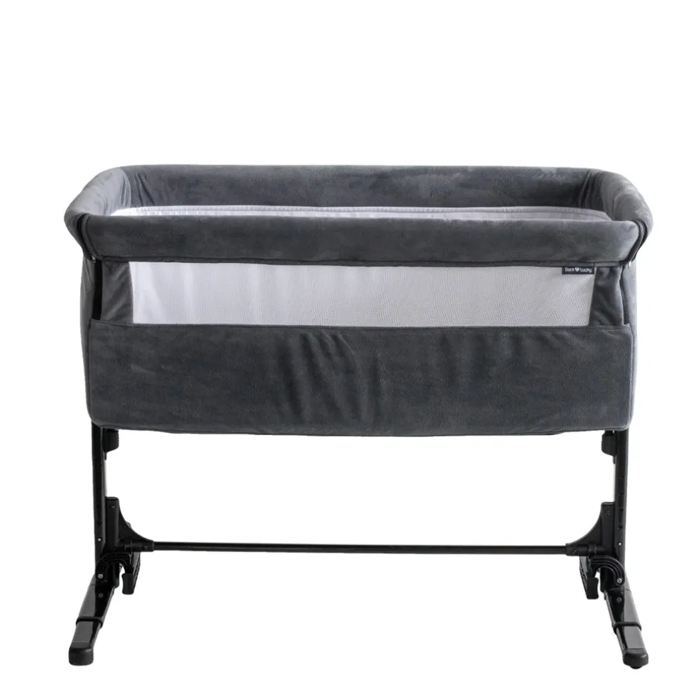 Born Lucky Co-Sleeper Velvet Antraciet