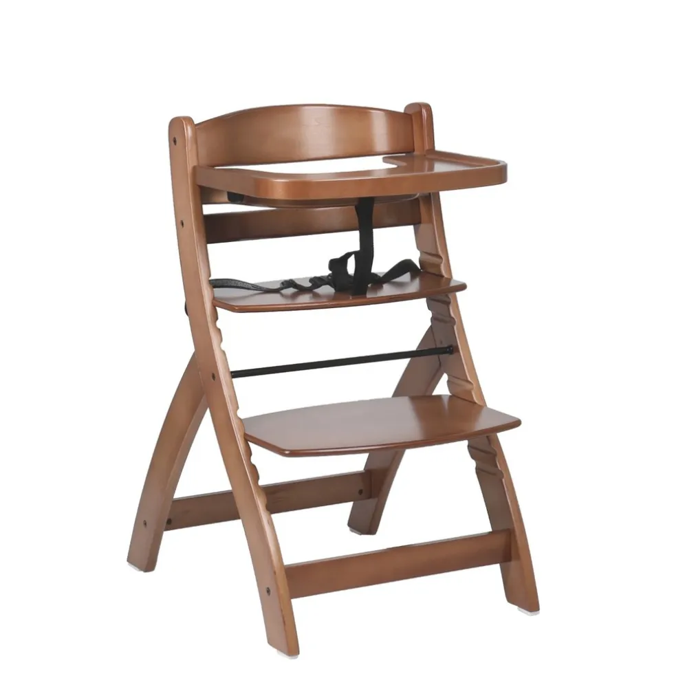 Born Lucky Kinderstoel Hout Walnoot