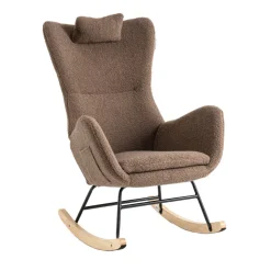 Born Lucky Schommelstoel Teddy Stof