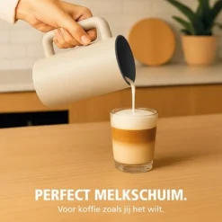 Brabantia Elektrische Melkopschuimer Beige BBEK1048SB