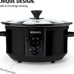 Brabantia Slowcooker BBEK1081MB