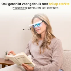 BrellaVio Daglichtbril PRO - Alternatief voor 12.000 Lux daglichtlamp