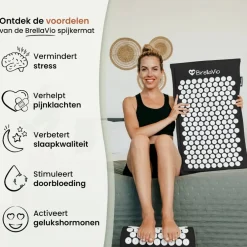 BrellaVio Spijkermat Set met Spijkerkussen