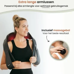 BrellaVio XL Draadloos Massagekussen + Massagebal
