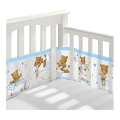 Buxibo Baby Bed Omrander Bedbumper Hoofdbeschermer Set van 2