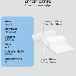 Buxibo Baby Bed Omrander Bedbumper Hoofdbeschermer Set van 2