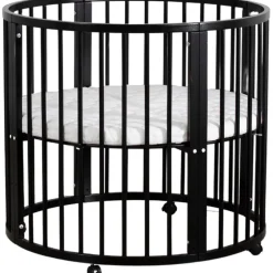 Buxibo Baby Box Grondbox Speelbox Playpen Kinderbox Rond Inclusief Matras