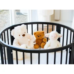 Buxibo Baby Box Grondbox Speelbox Playpen Kinderbox Rond Inclusief Matras