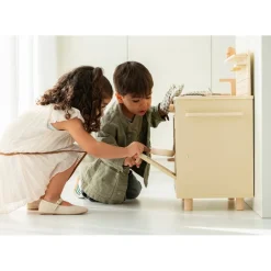 Buxibo Houten Kinderkeuken Inclusief Accessoires en Keukengerei Speelkeuken