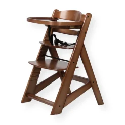 Buxibo Houten Meegroeistoel Kinderstoel met Eetblad