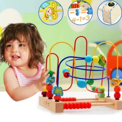 Buxibo Houten Telraam Kinder Speelgoed Rekenrek Educatief Spelen